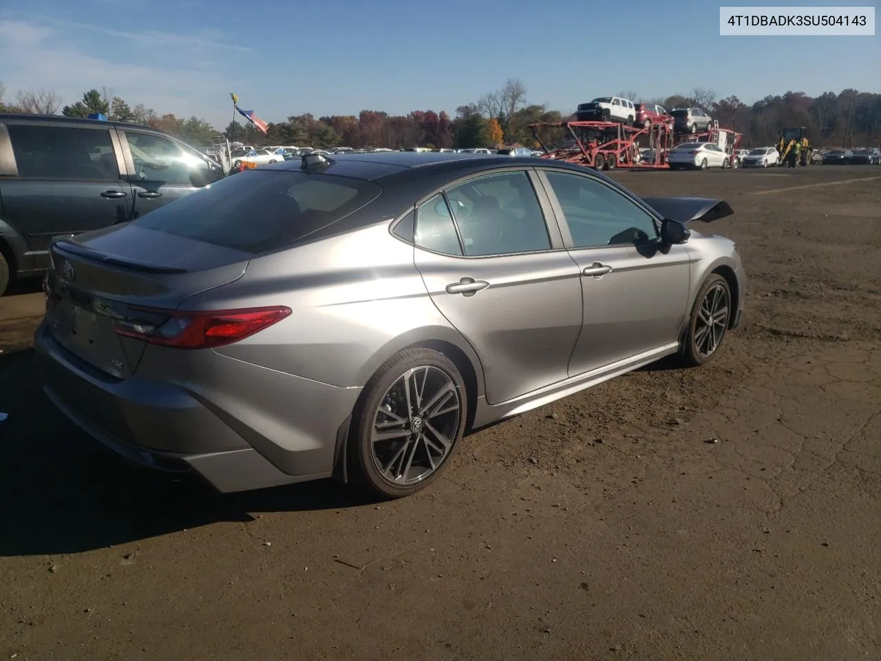 2025 Toyota Camry Xse VIN: 4T1DBADK3SU504143 Lot: 77326044