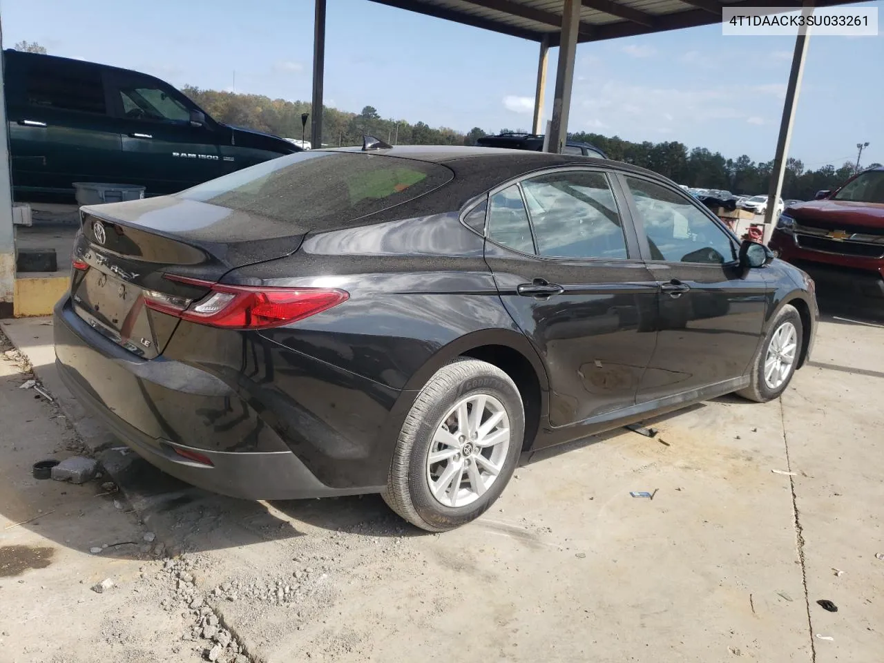 2025 Toyota Camry Xse VIN: 4T1DAACK3SU033261 Lot: 78864104