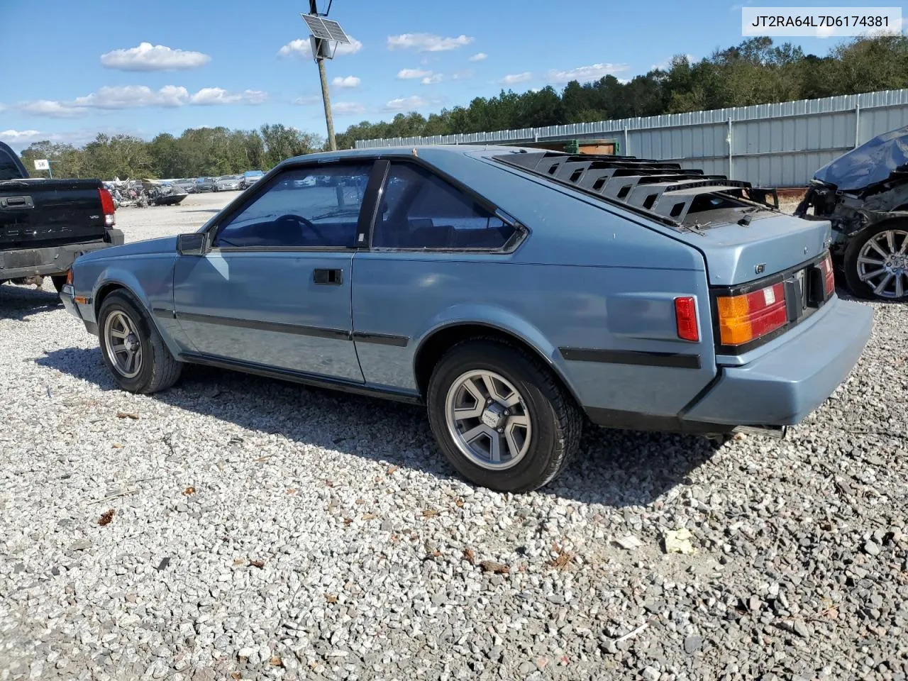 1983 Toyota Celica Gt VIN: JT2RA64L7D6174381 Lot: 75986554