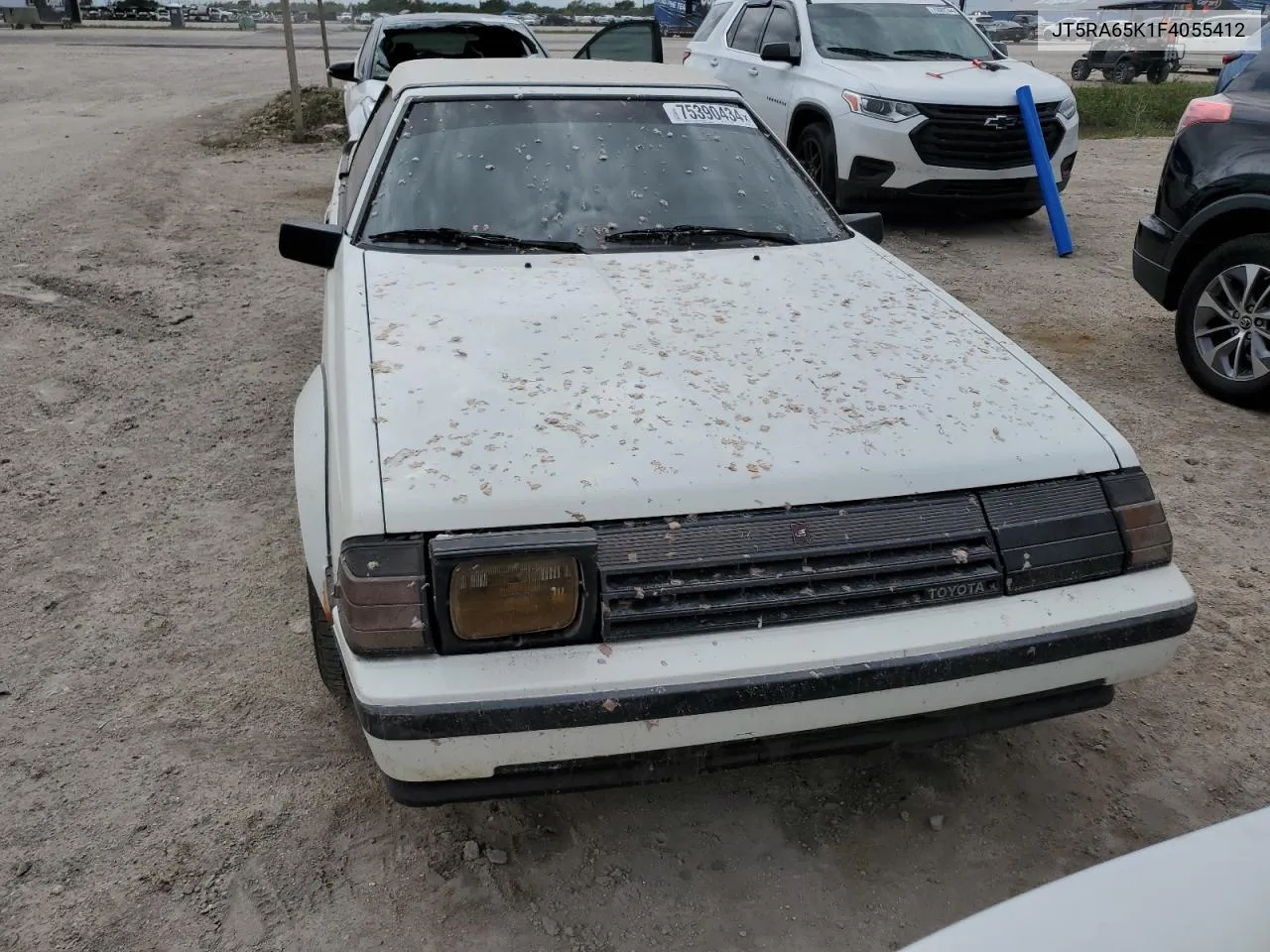 1985 Toyota Celica Gt-S VIN: JT5RA65K1F4055412 Lot: 75390434