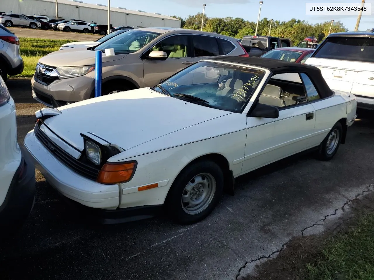 1989 Toyota Celica Gt VIN: JT5ST62K8K7343548 Lot: 73774594