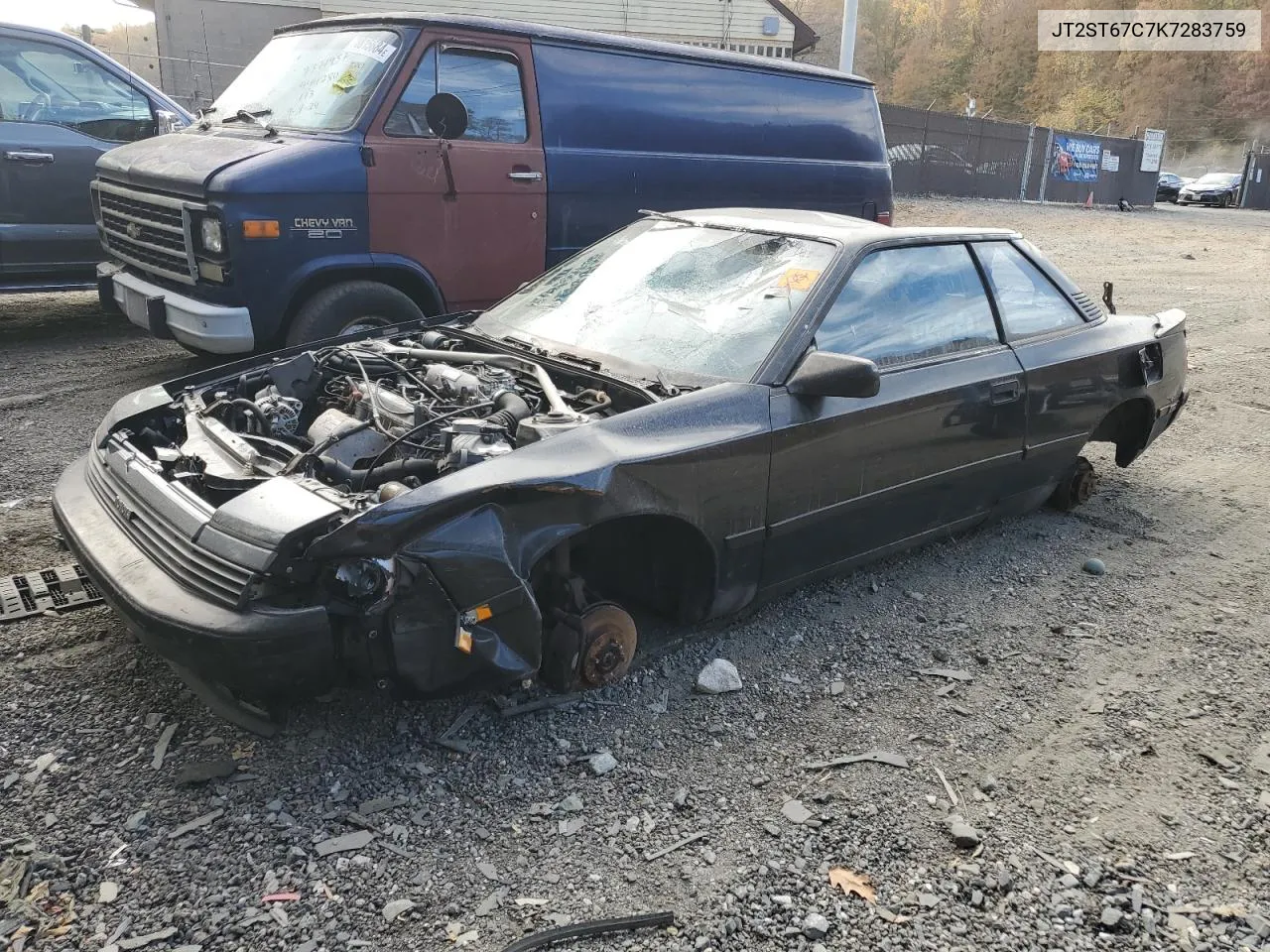 1989 Toyota Celica Gt VIN: JT2ST67C7K7283759 Lot: 78831214