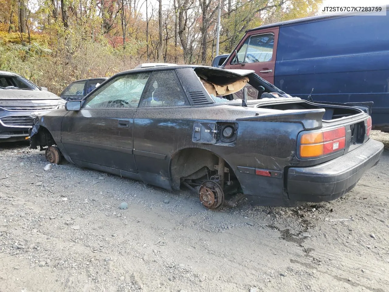 1989 Toyota Celica Gt VIN: JT2ST67C7K7283759 Lot: 78831214