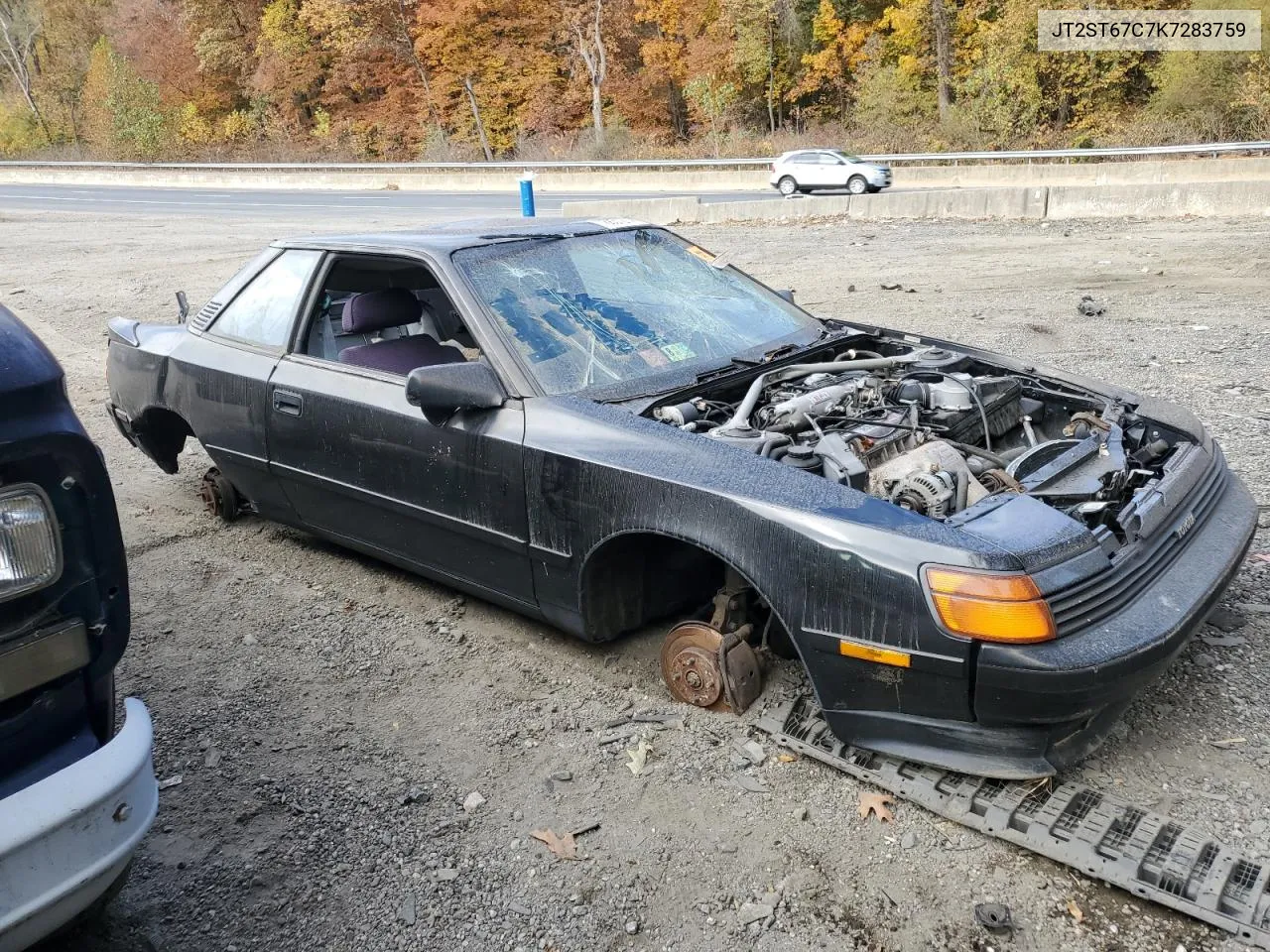 1989 Toyota Celica Gt VIN: JT2ST67C7K7283759 Lot: 78831214