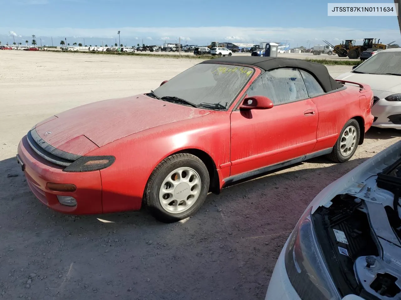 1992 Toyota Celica Gt VIN: JT5ST87K1N0111634 Lot: 74602314