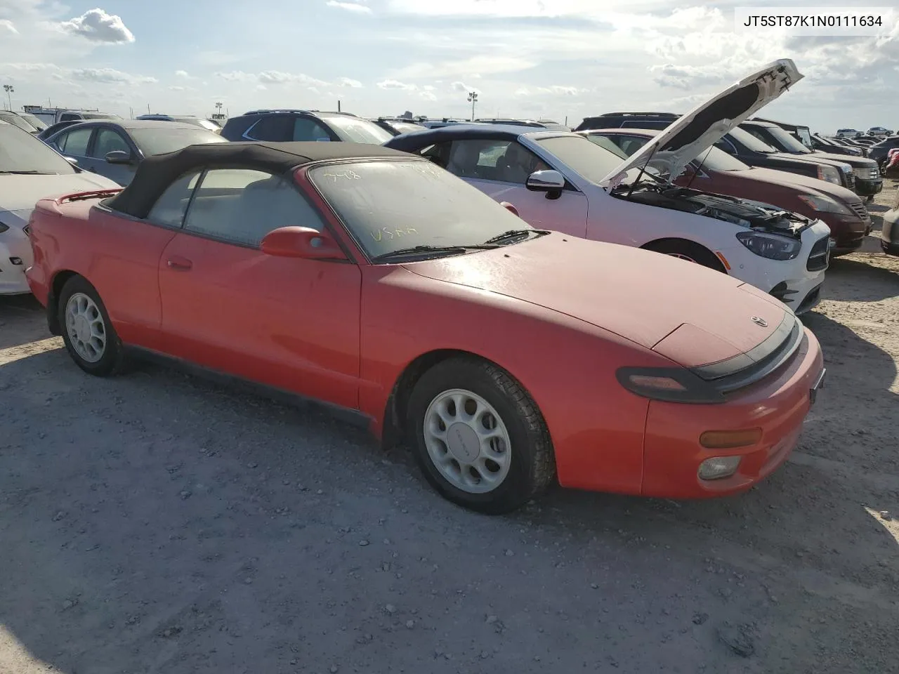 1992 Toyota Celica Gt VIN: JT5ST87K1N0111634 Lot: 74602314