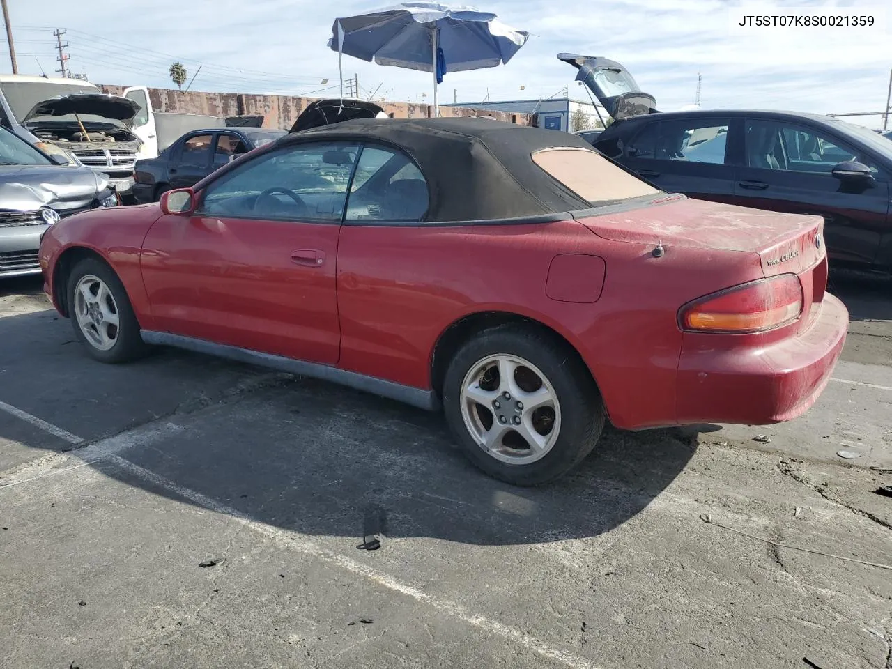 1995 Toyota Celica Gt VIN: JT5ST07K8S0021359 Lot: 78429464