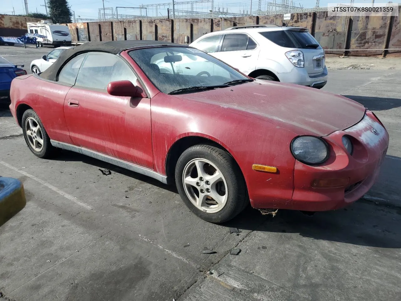 1995 Toyota Celica Gt VIN: JT5ST07K8S0021359 Lot: 78429464