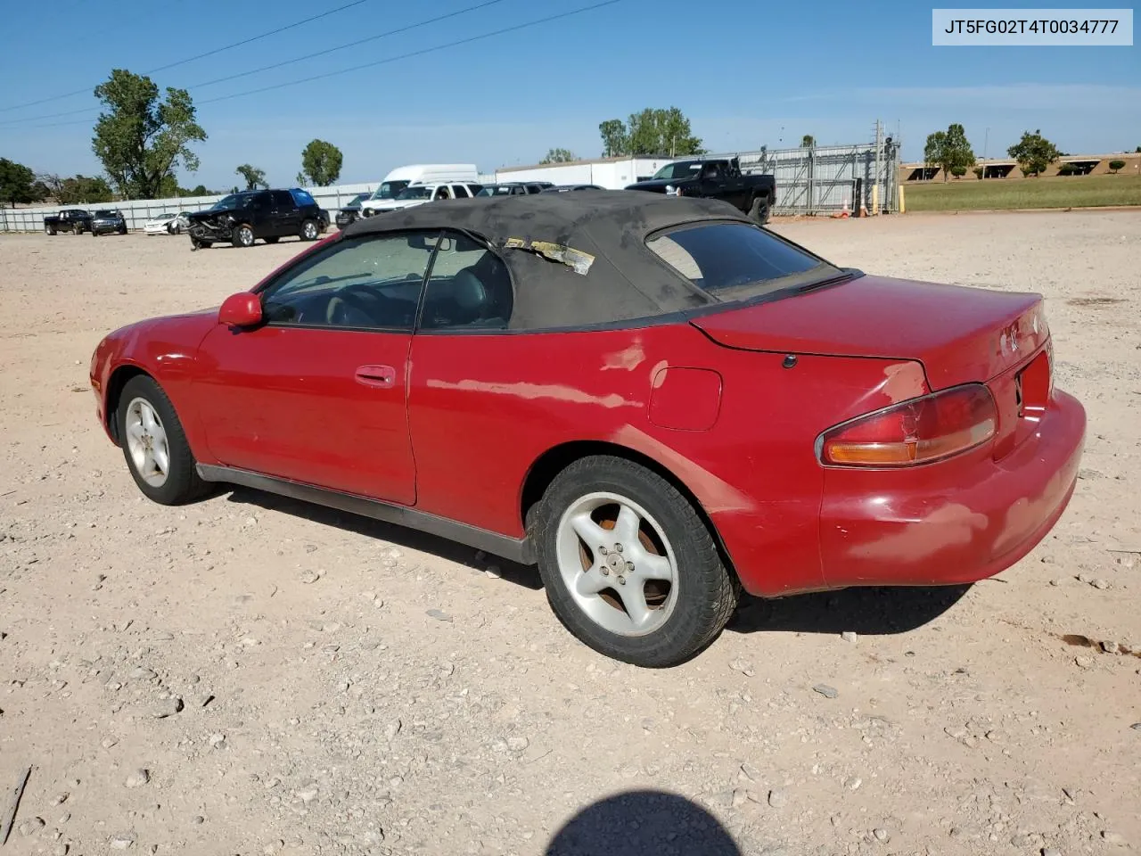 1996 Toyota Celica Gt VIN: JT5FG02T4T0034777 Lot: 71830504