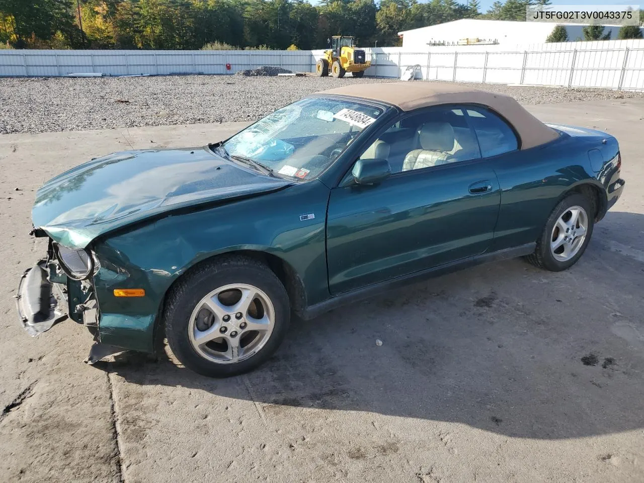 1997 Toyota Celica Gt VIN: JT5FG02T3V0043375 Lot: 74948684