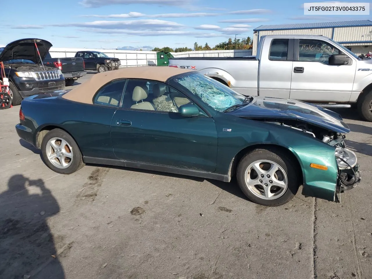 1997 Toyota Celica Gt VIN: JT5FG02T3V0043375 Lot: 74948684