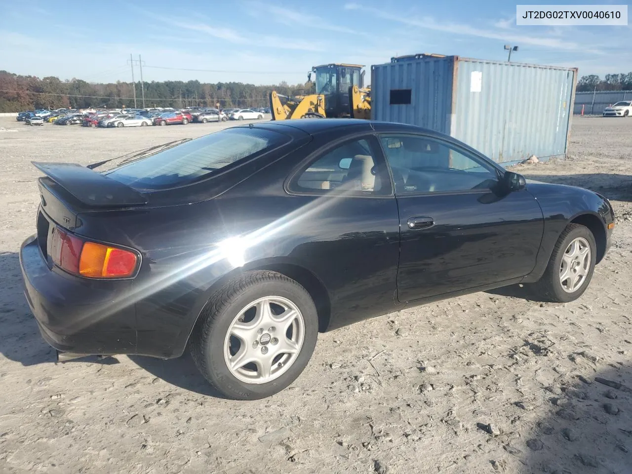 1997 Toyota Celica Gt VIN: JT2DG02TXV0040610 Lot: 79677454