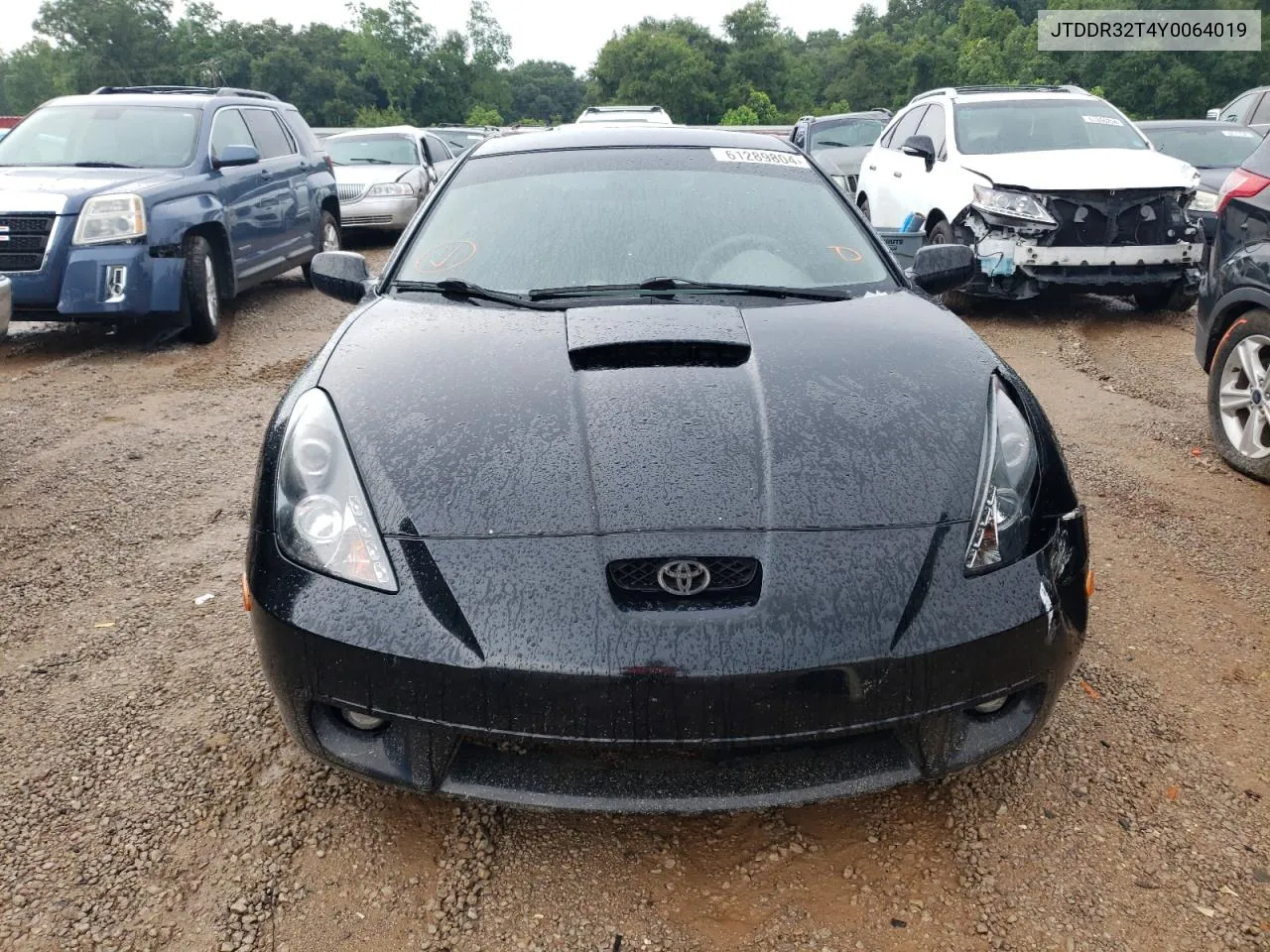 2000 Toyota Celica Gt VIN: JTDDR32T4Y0064019 Lot: 61289804