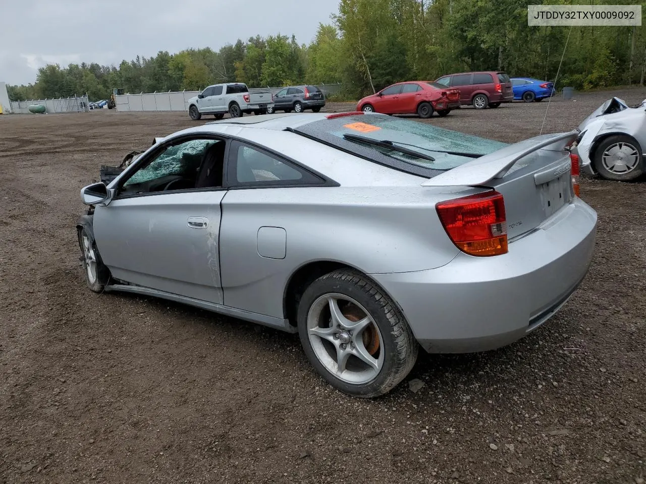 2000 Toyota Celica Gt-S VIN: JTDDY32TXY0009092 Lot: 72797614