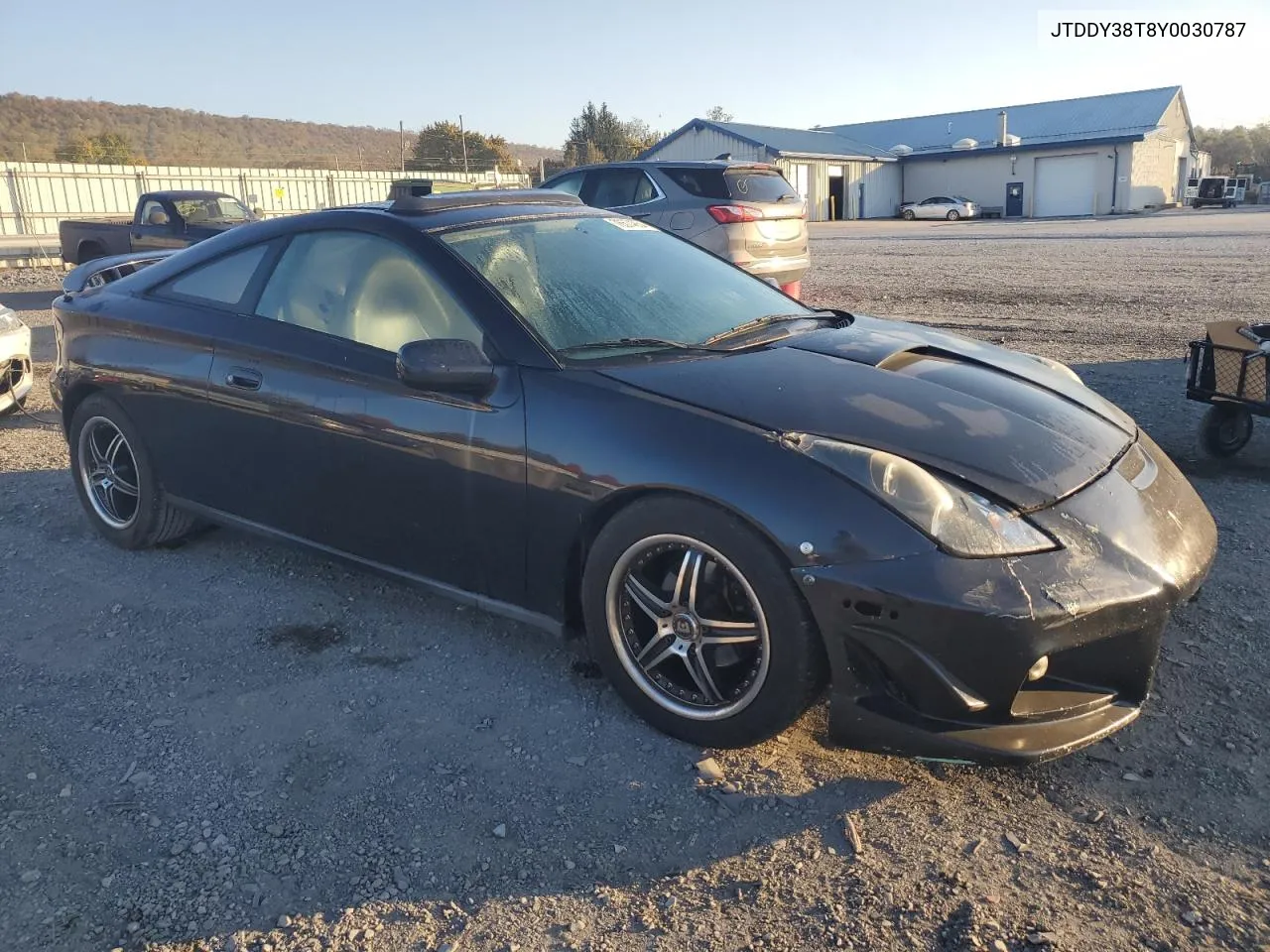 2000 Toyota Celica Gt-S VIN: JTDDY38T8Y0030787 Lot: 76574854