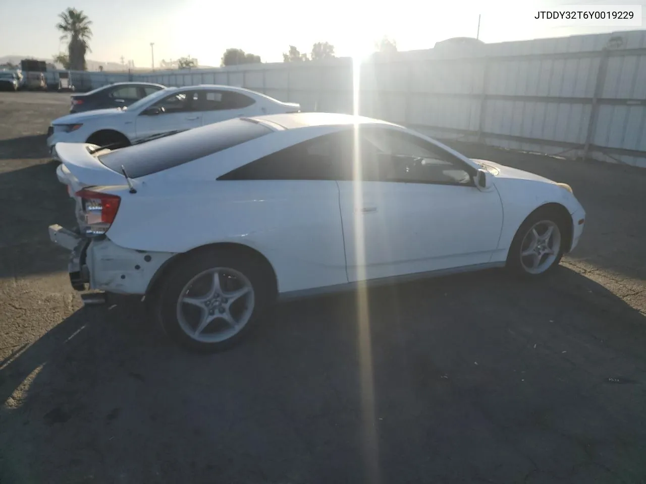 2000 Toyota Celica Gt-S VIN: JTDDY32T6Y0019229 Lot: 77842174