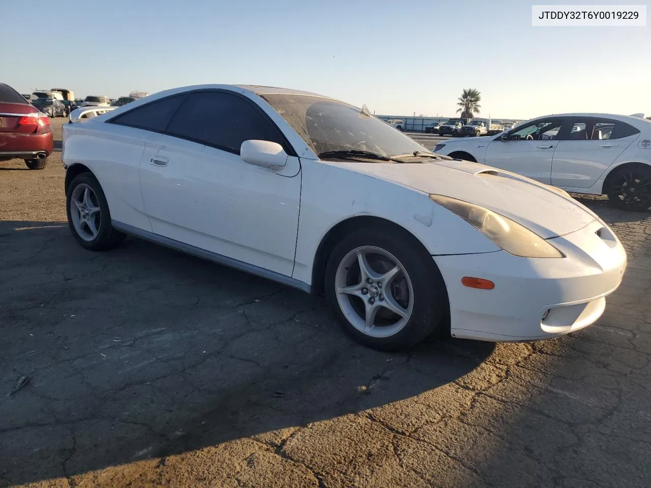 2000 Toyota Celica Gt-S VIN: JTDDY32T6Y0019229 Lot: 77842174