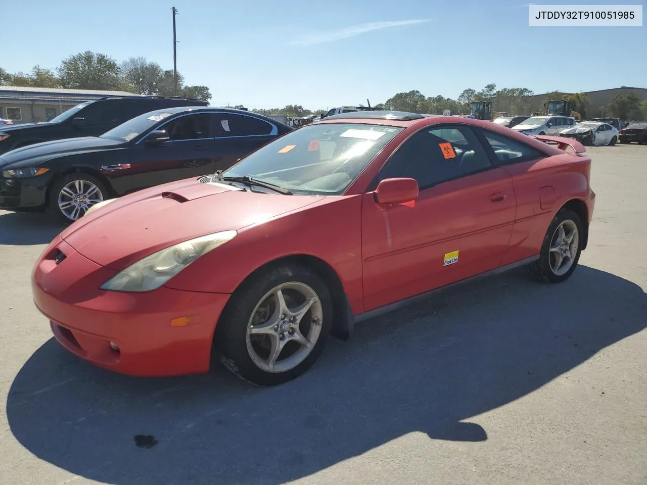 2001 Toyota Celica Gt-S VIN: JTDDY32T910051985 Lot: 77698054