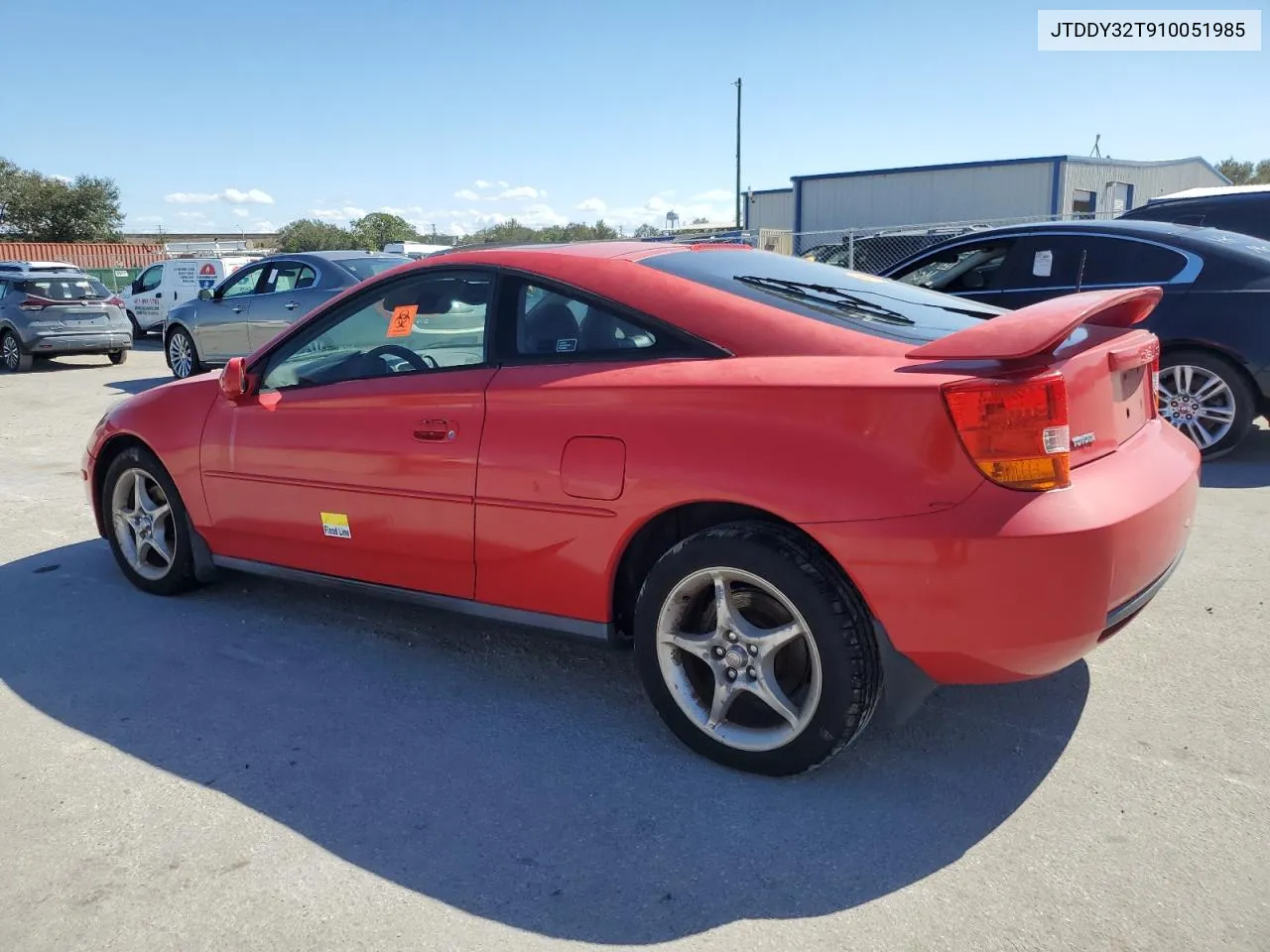 2001 Toyota Celica Gt-S VIN: JTDDY32T910051985 Lot: 77698054