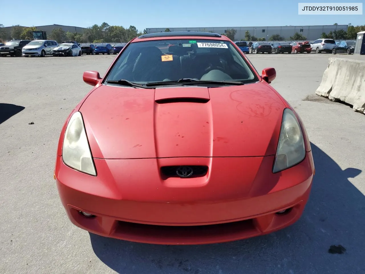 2001 Toyota Celica Gt-S VIN: JTDDY32T910051985 Lot: 77698054