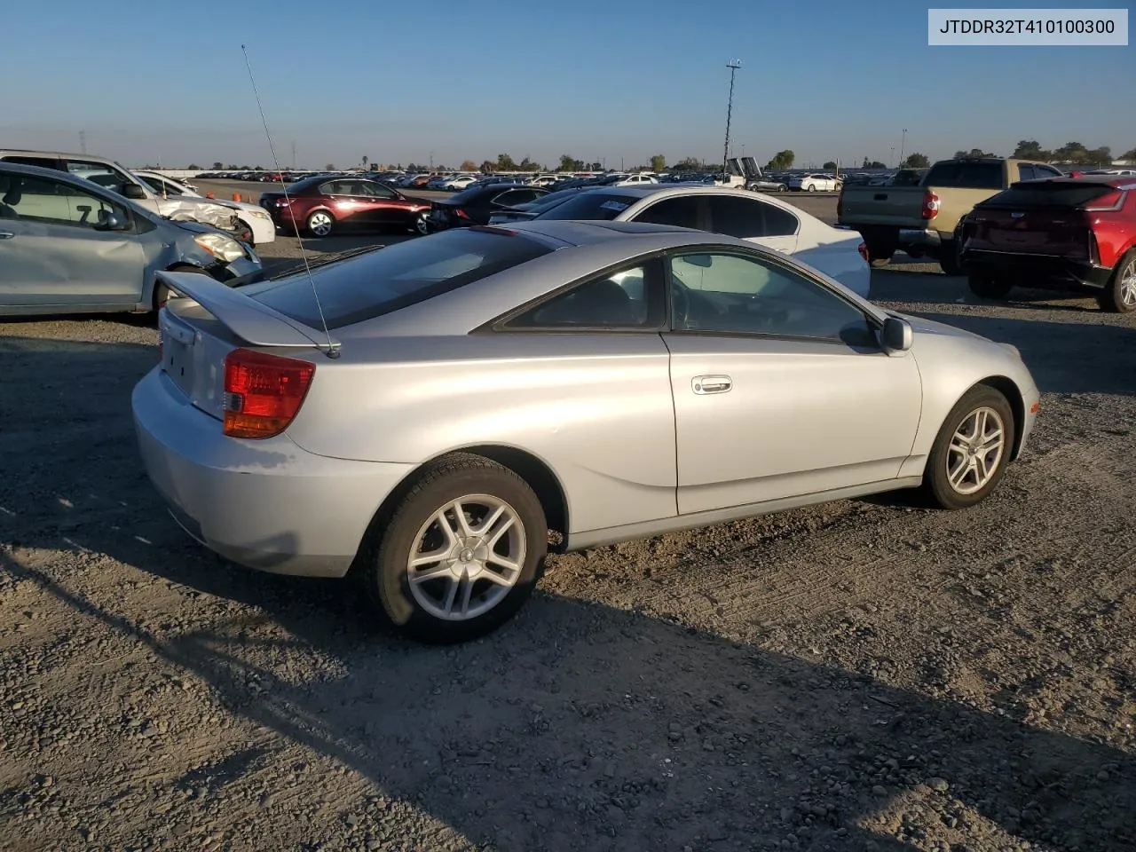 2001 Toyota Celica Gt VIN: JTDDR32T410100300 Lot: 79976054