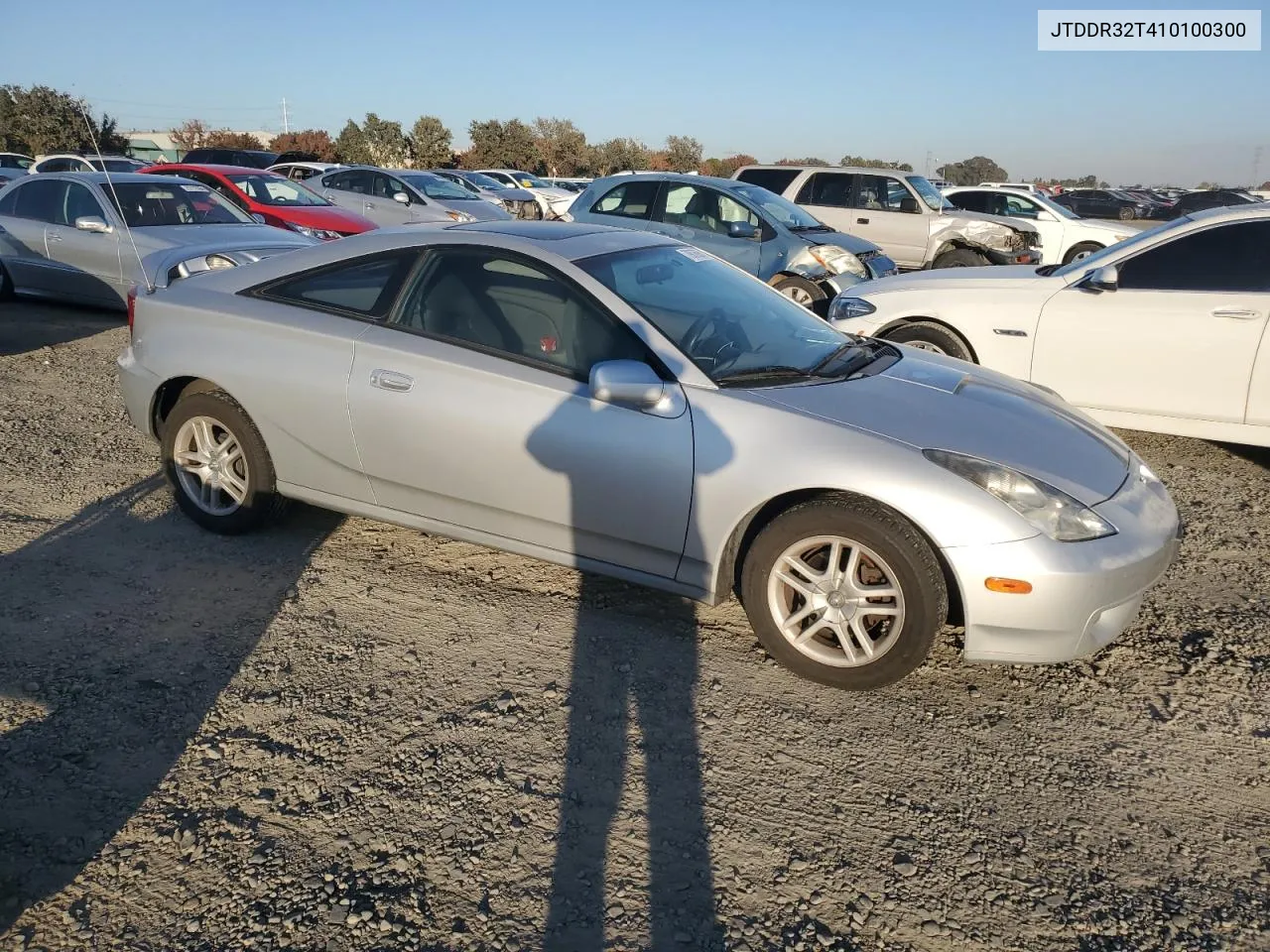 2001 Toyota Celica Gt VIN: JTDDR32T410100300 Lot: 79976054