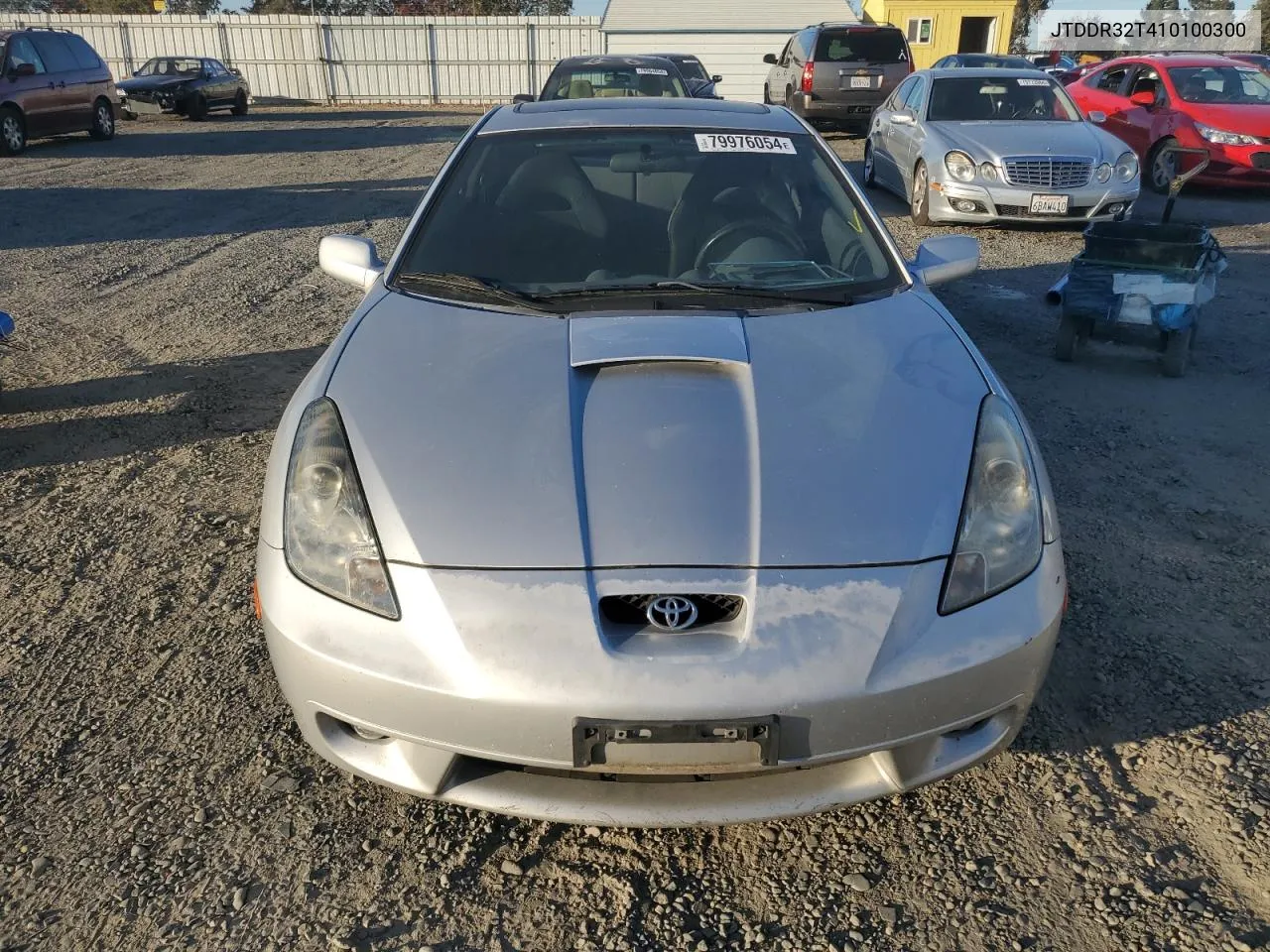 2001 Toyota Celica Gt VIN: JTDDR32T410100300 Lot: 79976054