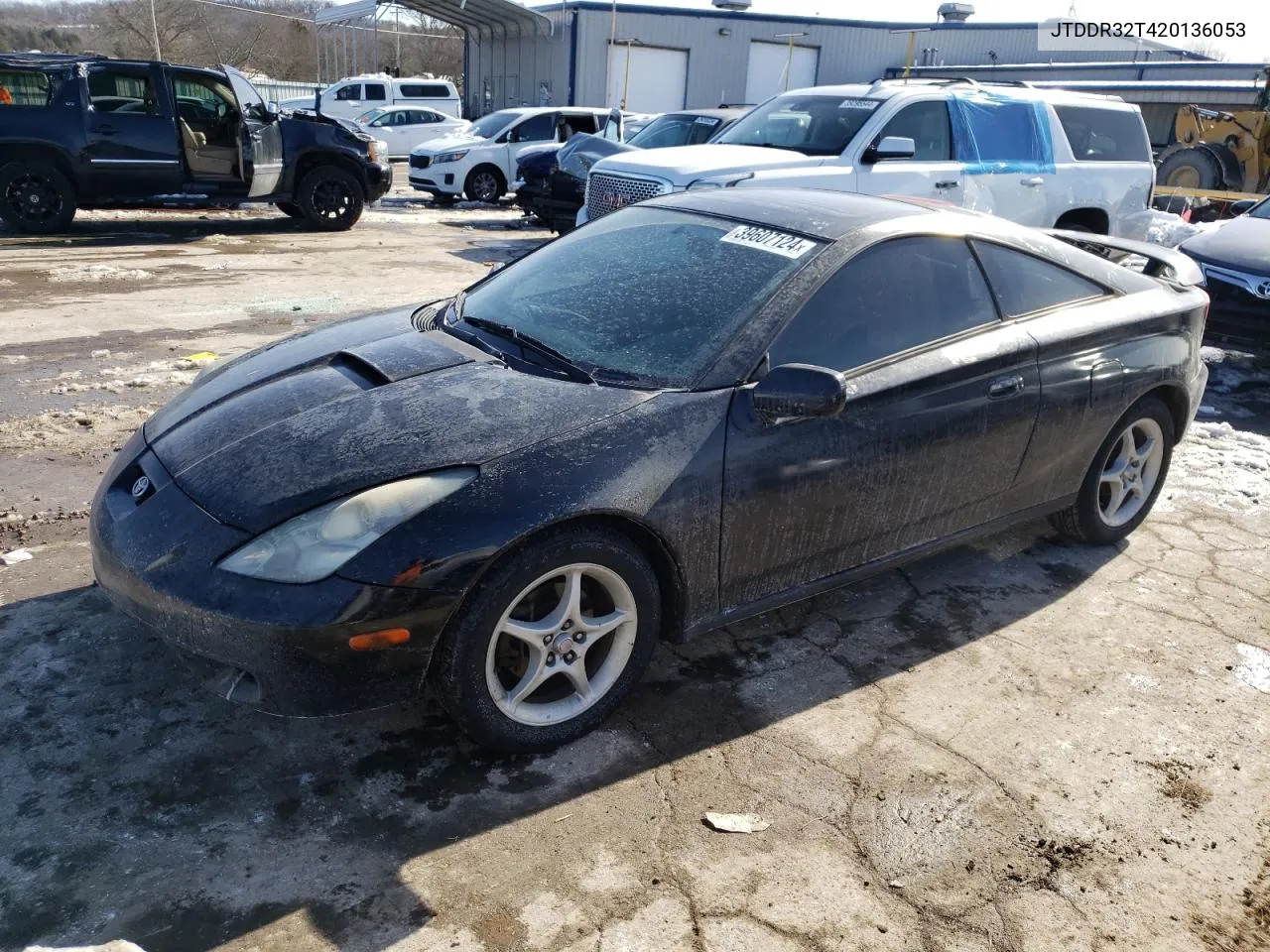 2002 Toyota Celica Gt VIN: JTDDR32T420136053 Lot: 39607124