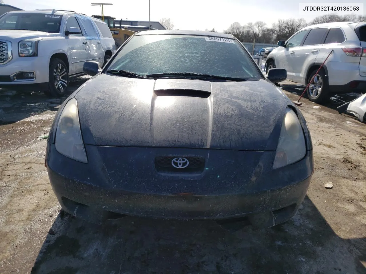 2002 Toyota Celica Gt VIN: JTDDR32T420136053 Lot: 39607124