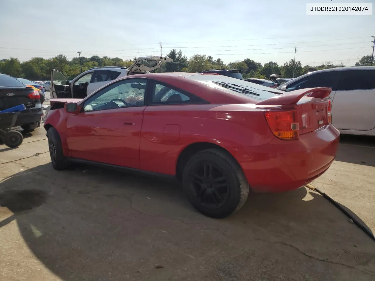 2002 Toyota Celica Gt VIN: JTDDR32T920142074 Lot: 69593784