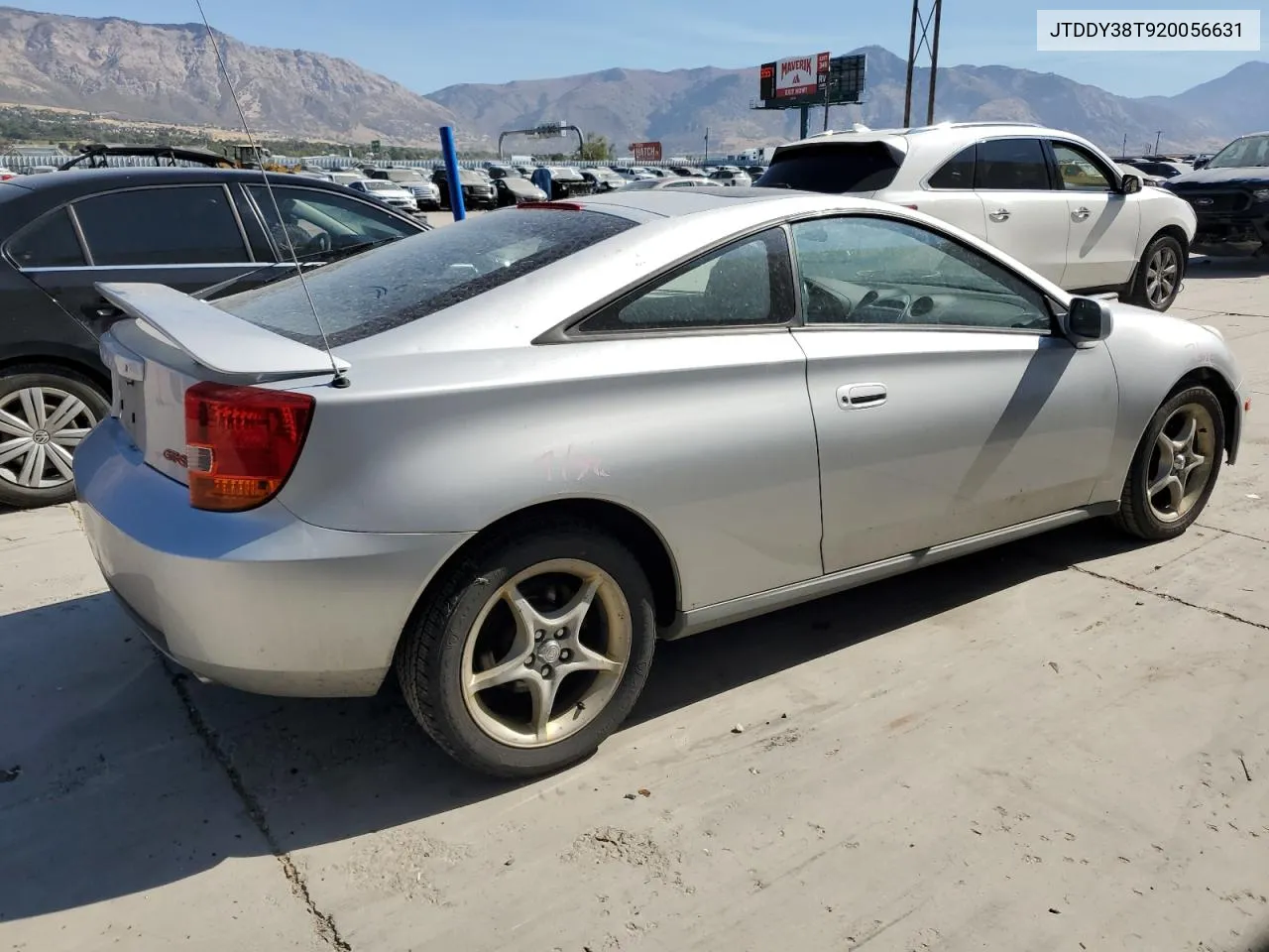 2002 Toyota Celica Gt-S VIN: JTDDY38T920056631 Lot: 73219884