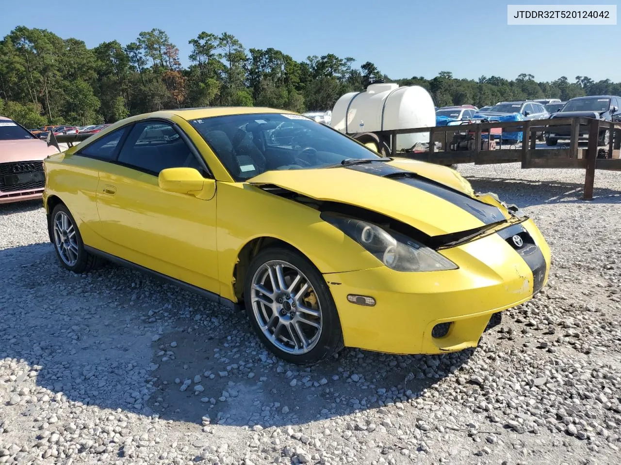 2002 Toyota Celica Gt VIN: JTDDR32T520124042 Lot: 73662324