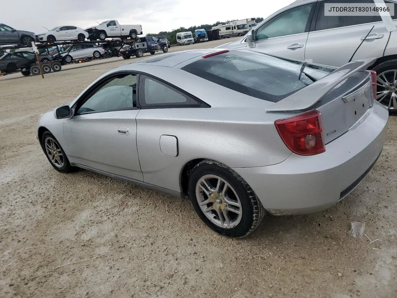 2003 Toyota Celica Gt VIN: JTDDR32T830148966 Lot: 74337434