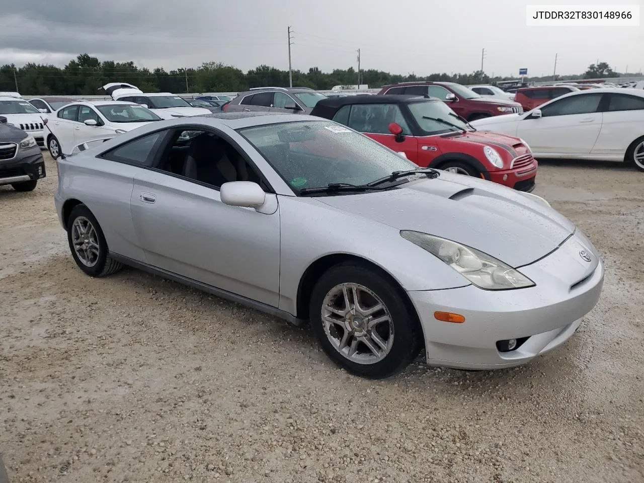 2003 Toyota Celica Gt VIN: JTDDR32T830148966 Lot: 74337434