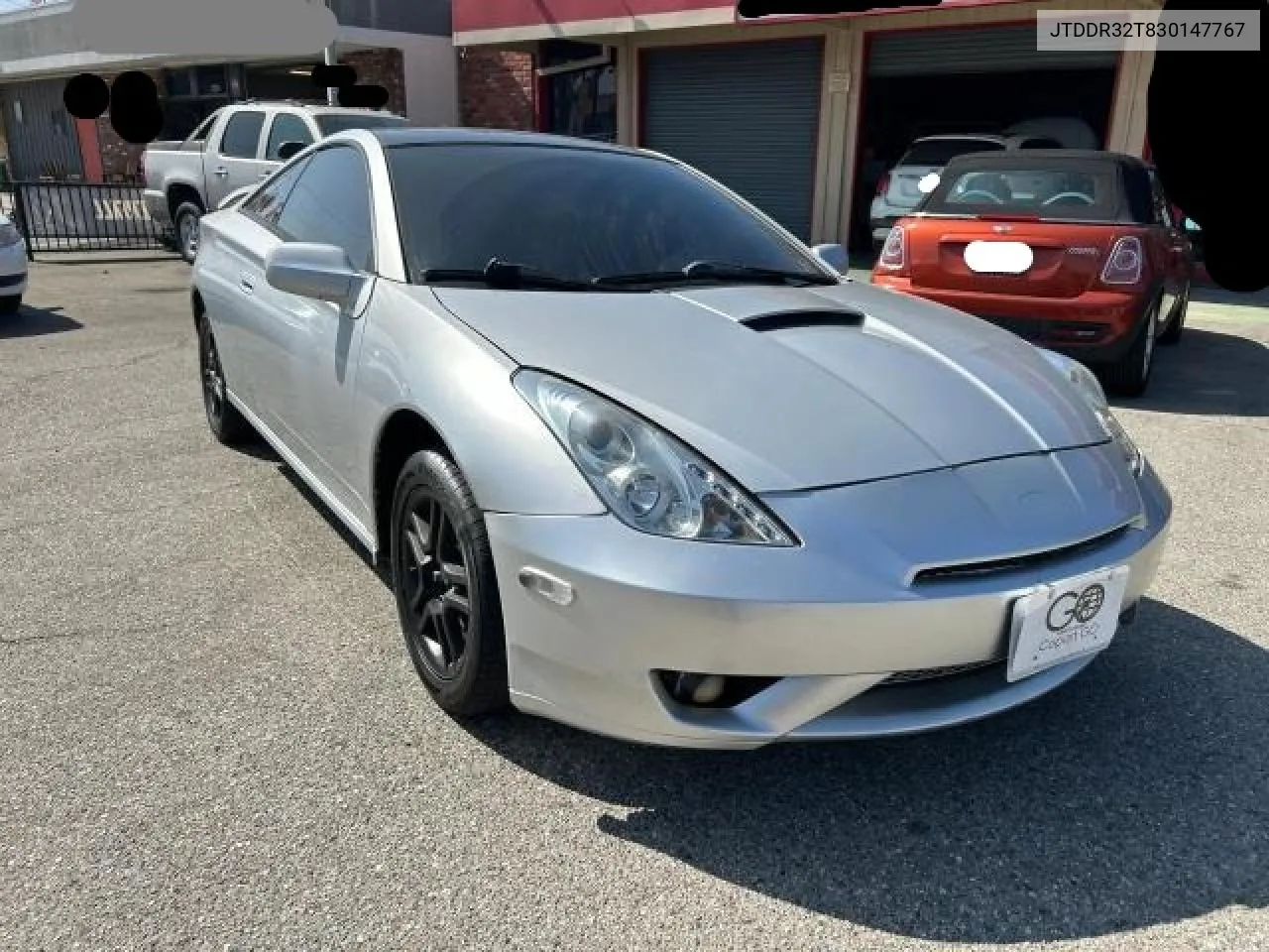 2003 Toyota Celica Gt VIN: JTDDR32T830147767 Lot: 75714774