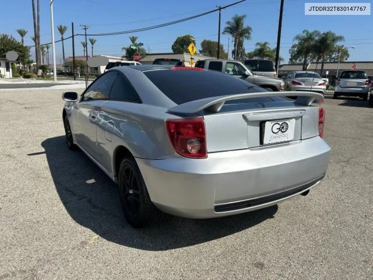 2003 Toyota Celica Gt VIN: JTDDR32T830147767 Lot: 75714774