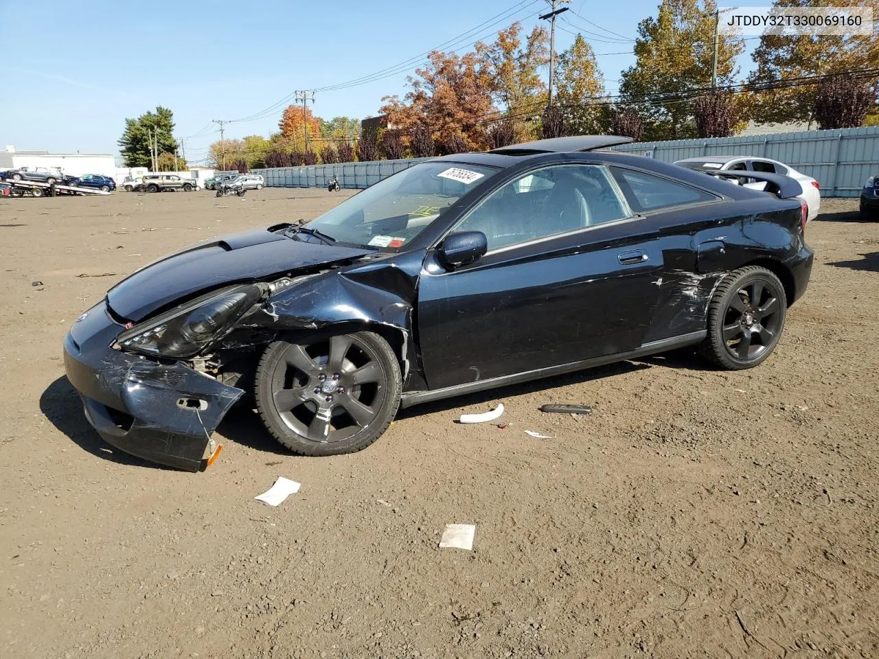 2003 Toyota Celica Gt-S VIN: JTDDY32T330069160 Lot: 76756534