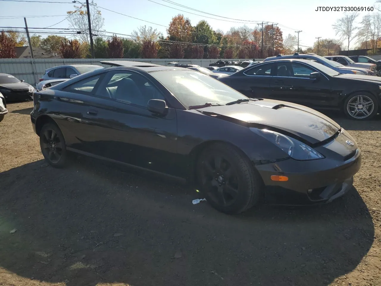 2003 Toyota Celica Gt-S VIN: JTDDY32T330069160 Lot: 76756534