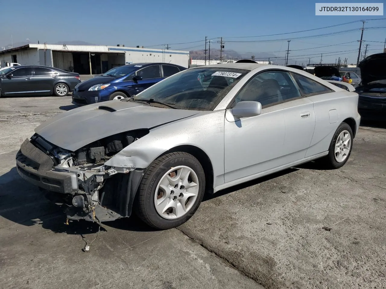 2003 Toyota Celica Gt VIN: JTDDR32T130164099 Lot: 77907374