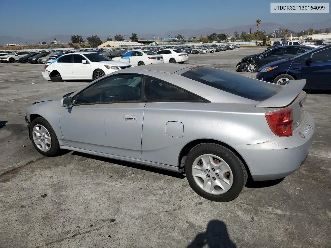 2003 Toyota Celica Gt VIN: JTDDR32T130164099 Lot: 77907374