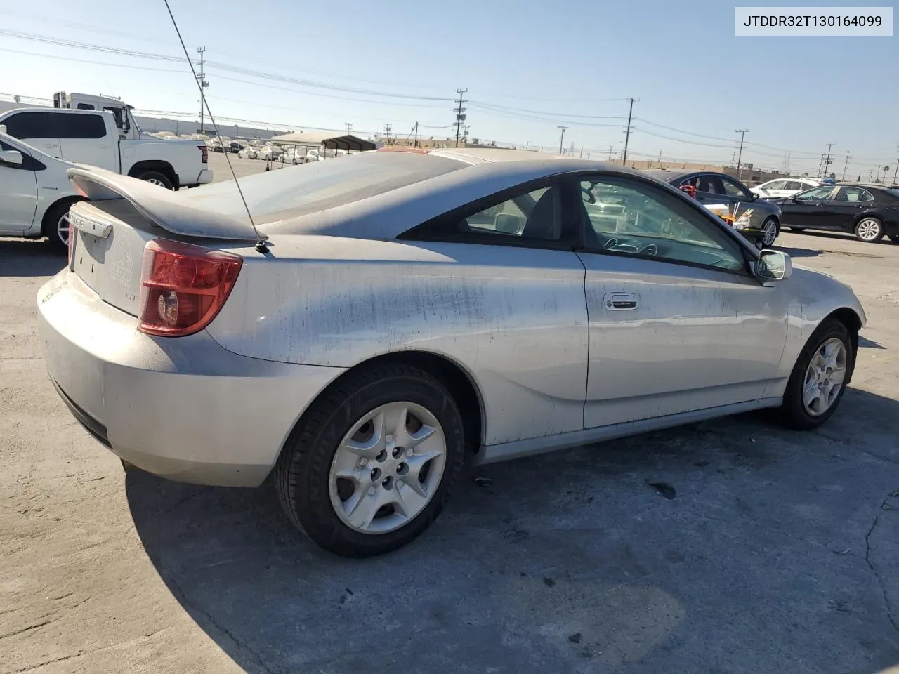 2003 Toyota Celica Gt VIN: JTDDR32T130164099 Lot: 77907374