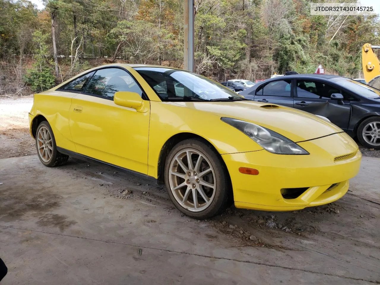 2003 Toyota Celica Gt VIN: JTDDR32T430145725 Lot: 78856254