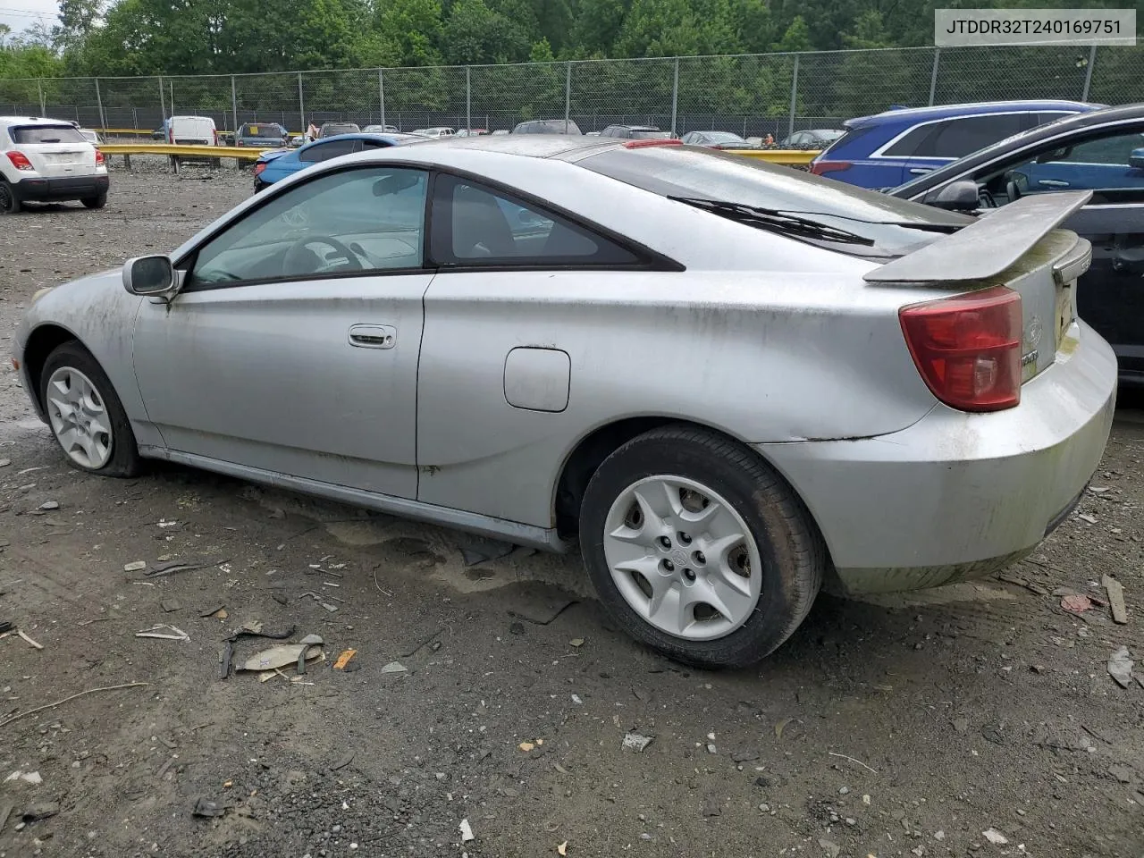 2004 Toyota Celica Gt VIN: JTDDR32T240169751 Lot: 70165484