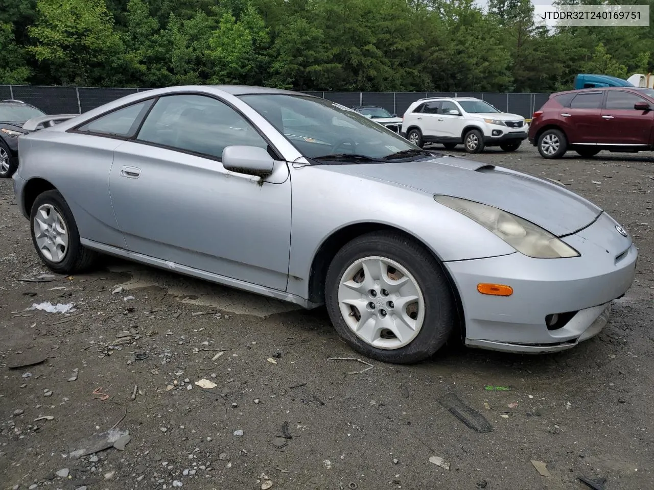 2004 Toyota Celica Gt VIN: JTDDR32T240169751 Lot: 70165484