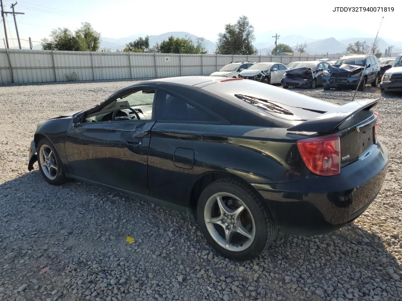 2004 Toyota Celica Gt-S VIN: JTDDY32T940071819 Lot: 70481164