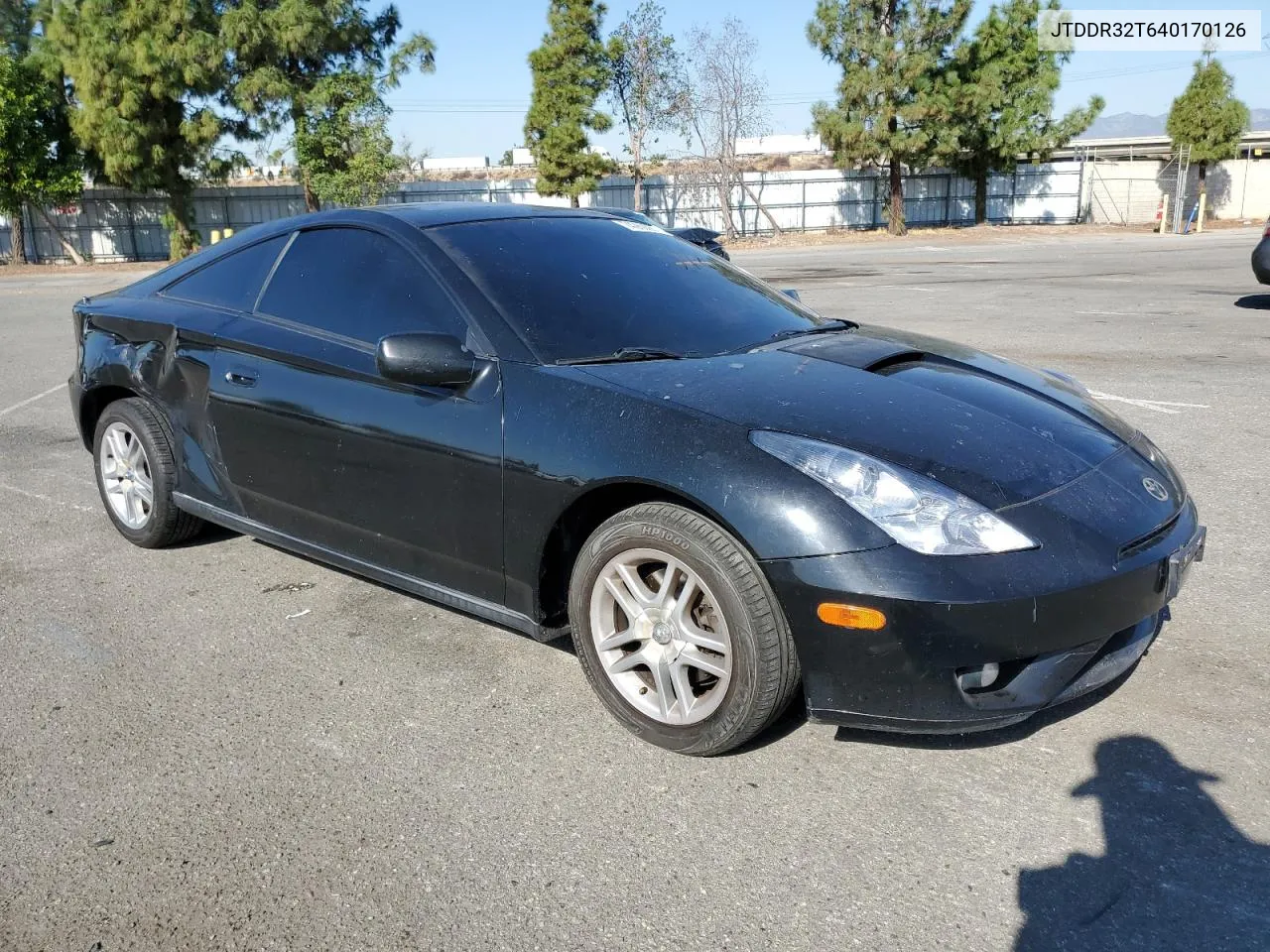 2004 Toyota Celica Gt VIN: JTDDR32T640170126 Lot: 74269994