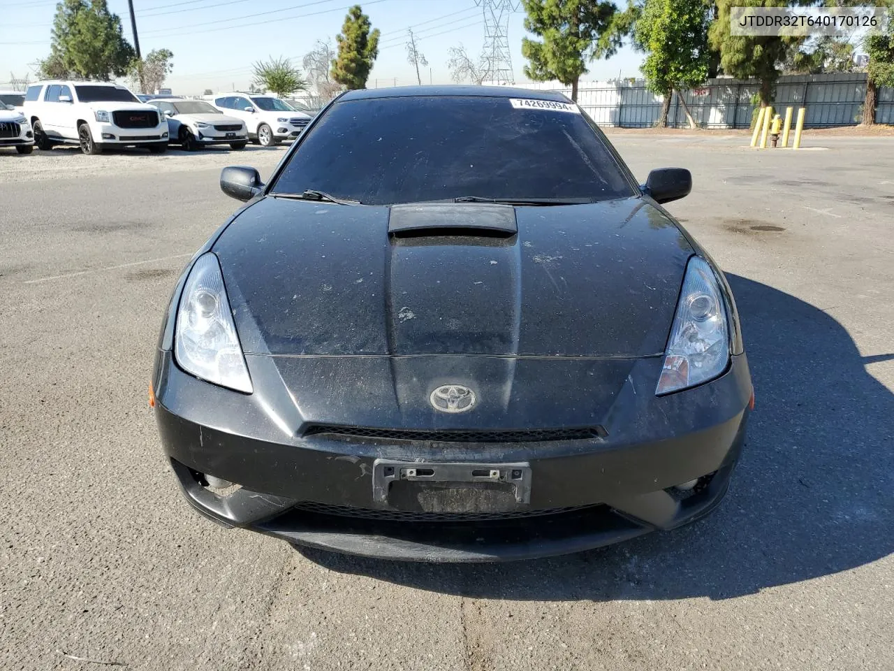 2004 Toyota Celica Gt VIN: JTDDR32T640170126 Lot: 74269994