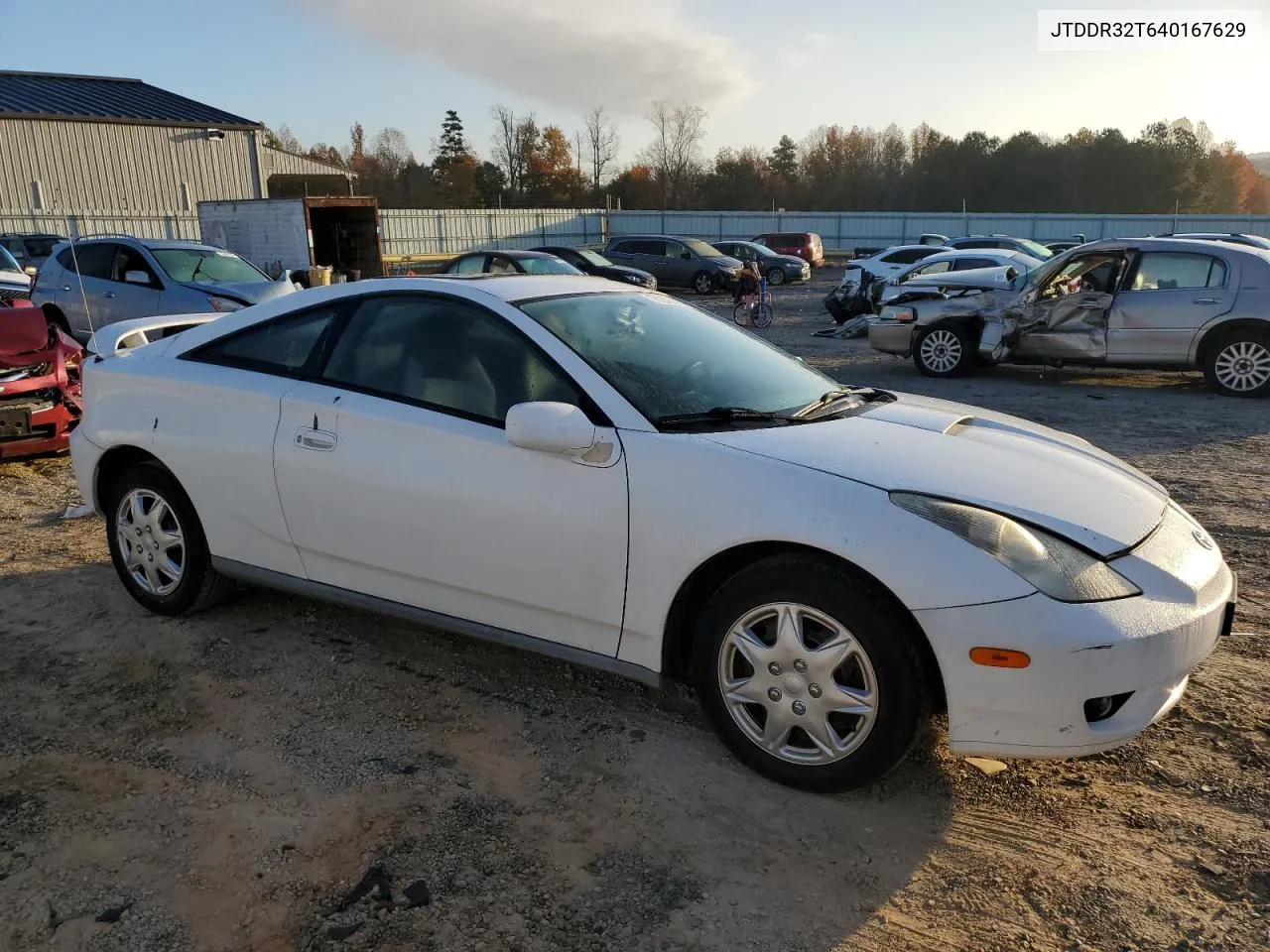 2004 Toyota Celica Gt VIN: JTDDR32T640167629 Lot: 78280574