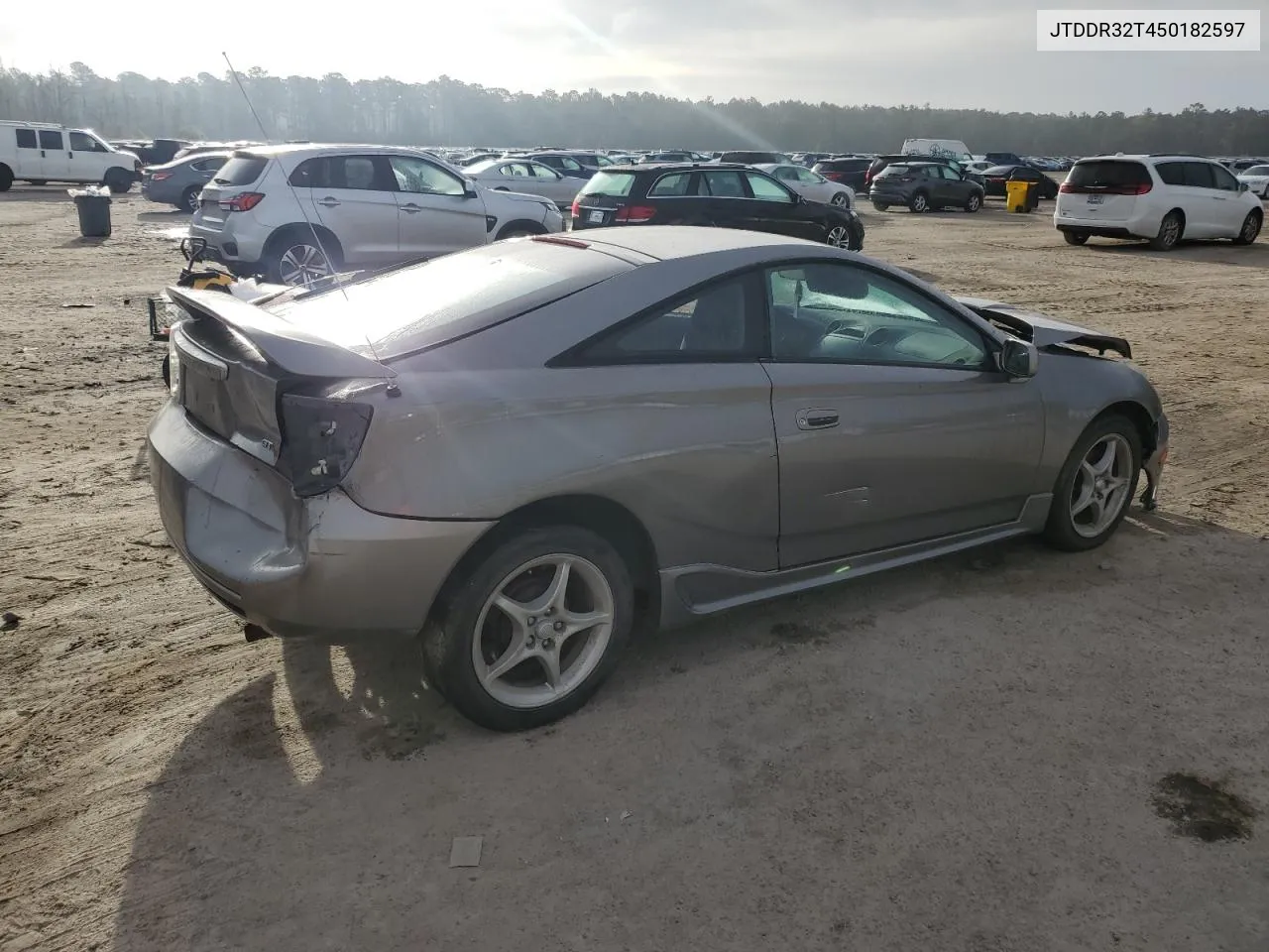 2005 Toyota Celica Gt VIN: JTDDR32T450182597 Lot: 74485074