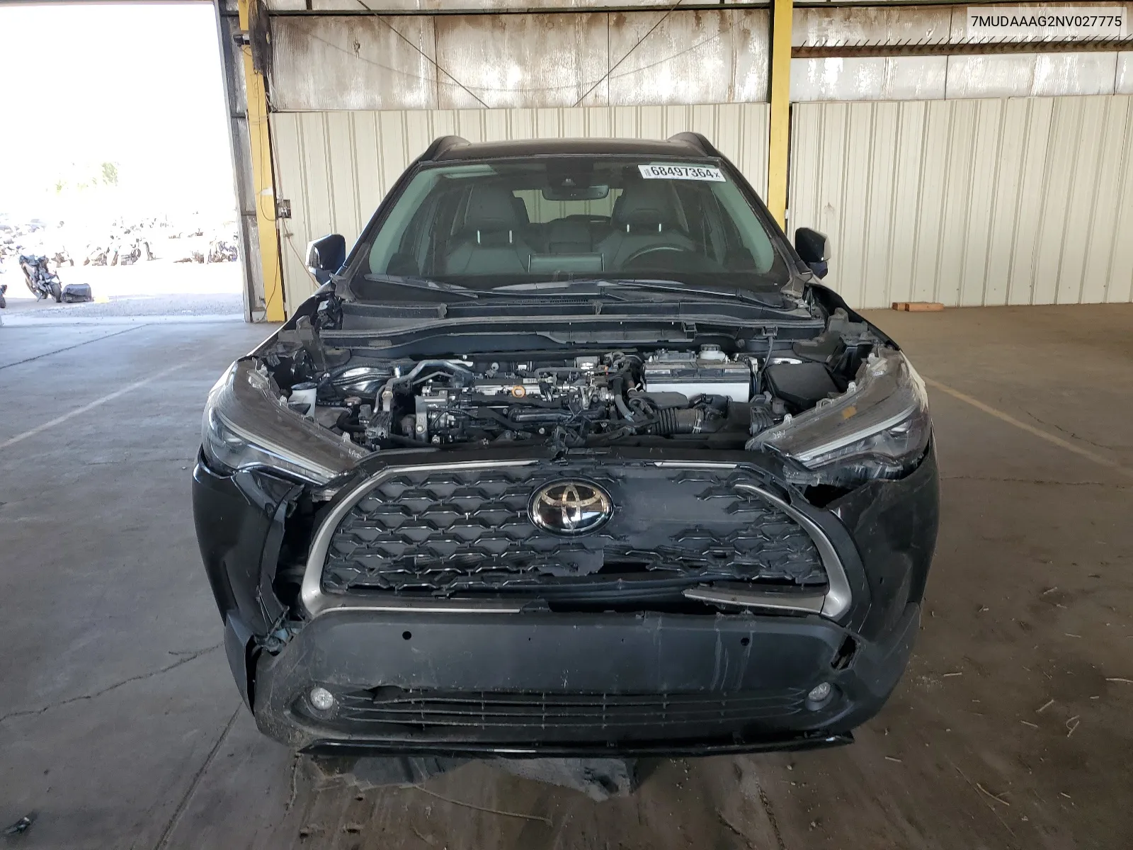 2022 Toyota Corolla Cross Xle VIN: 7MUDAAAG2NV027775 Lot: 68497364